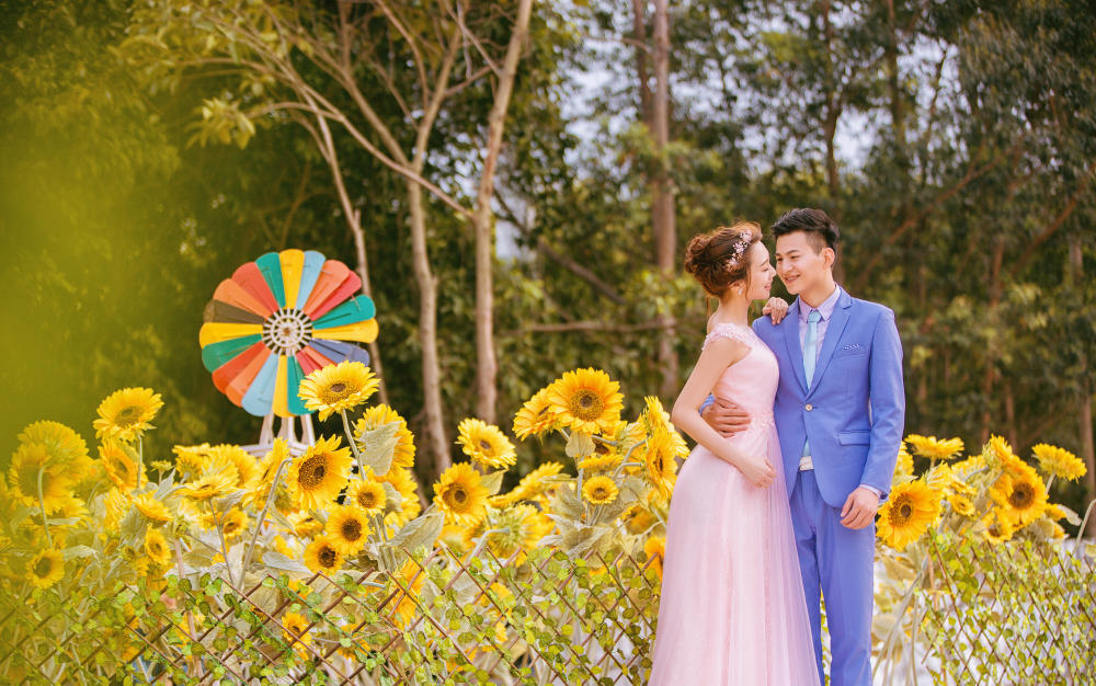 【品质优荐】服装任选+场景任选+送婚纱+蜜月酒店