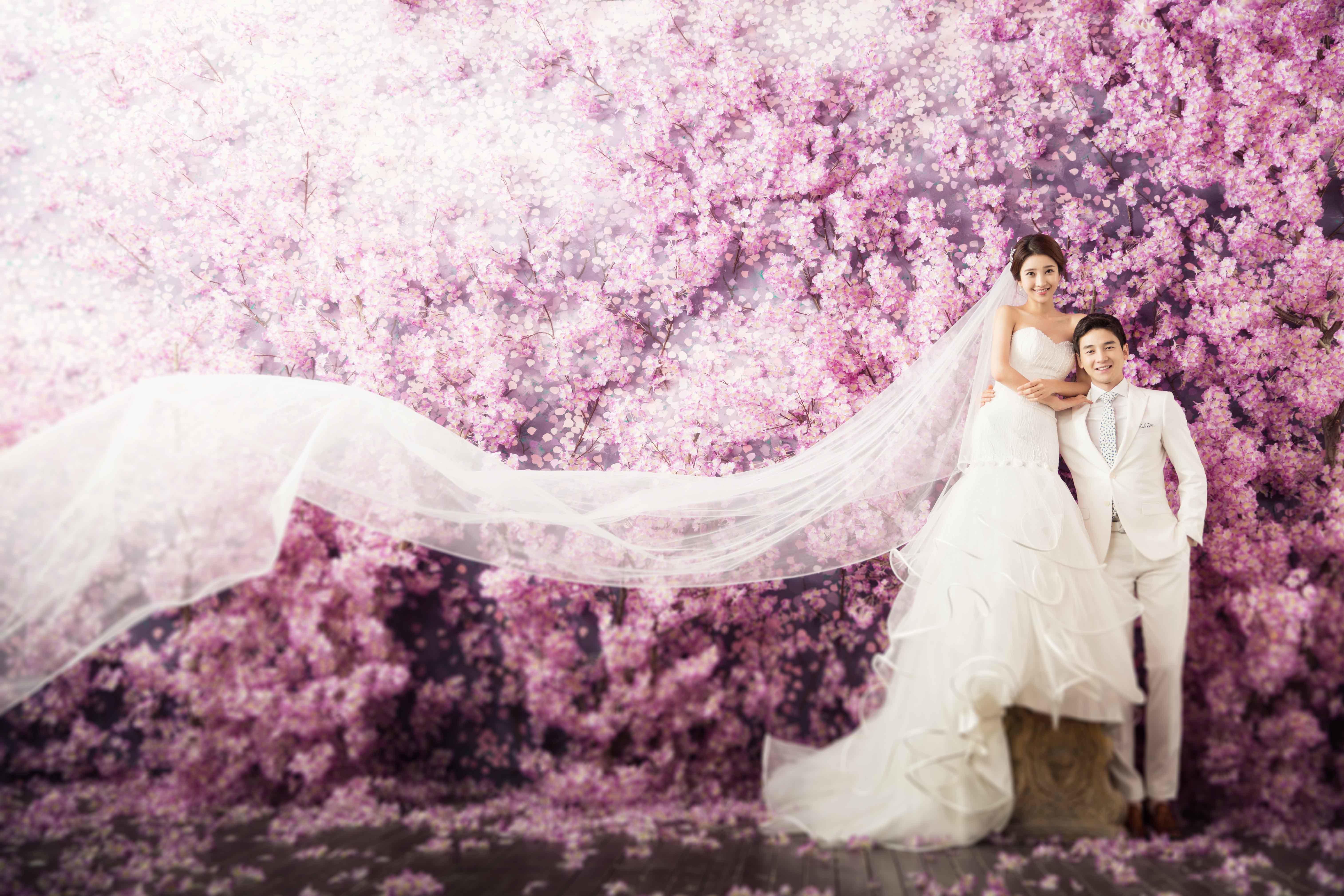 巴黎世家团购工作室热销韩式中式个性婚纱照