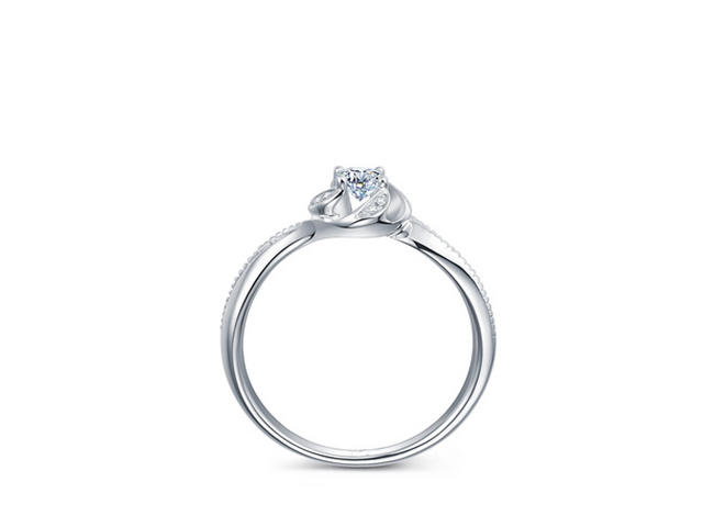 壹爱钻石订婚结婚钻戒——破晓