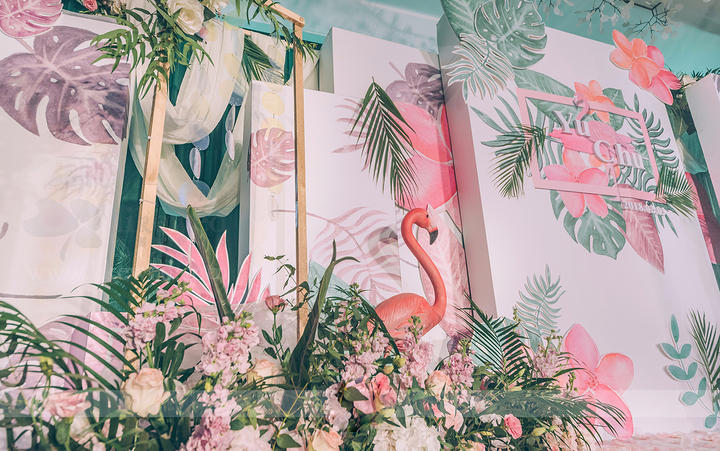 【蜜和婚礼】火烈鸟     