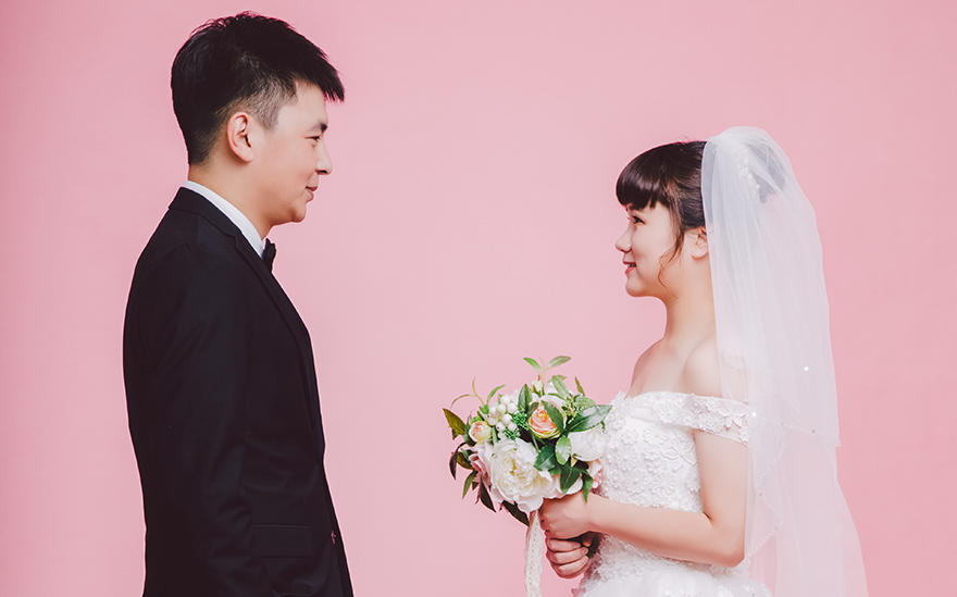 种影像|完美定制一日婚纱照