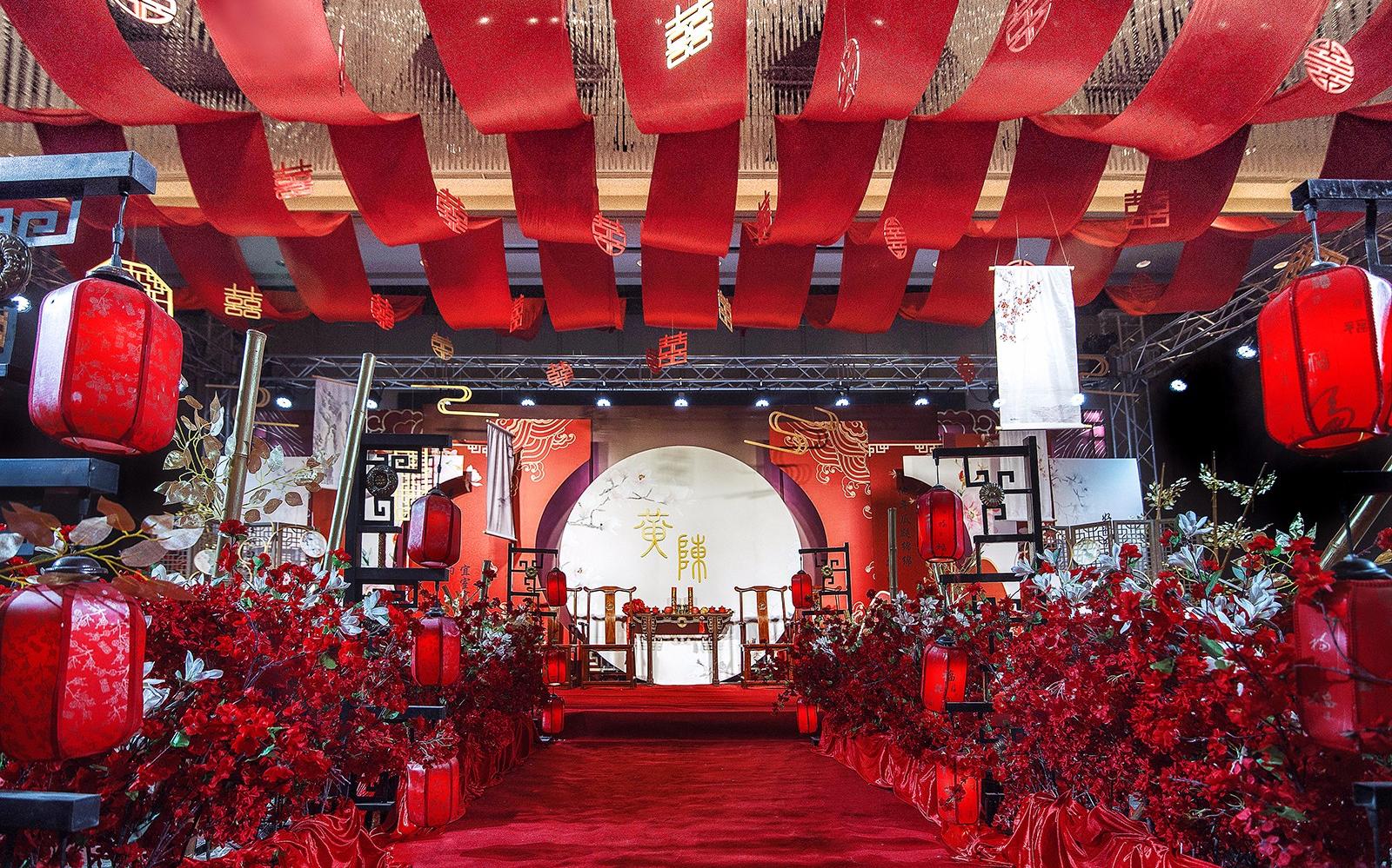 【中小酒店中式】龙凤呈祥 • 精致喜庆热闹 强推
