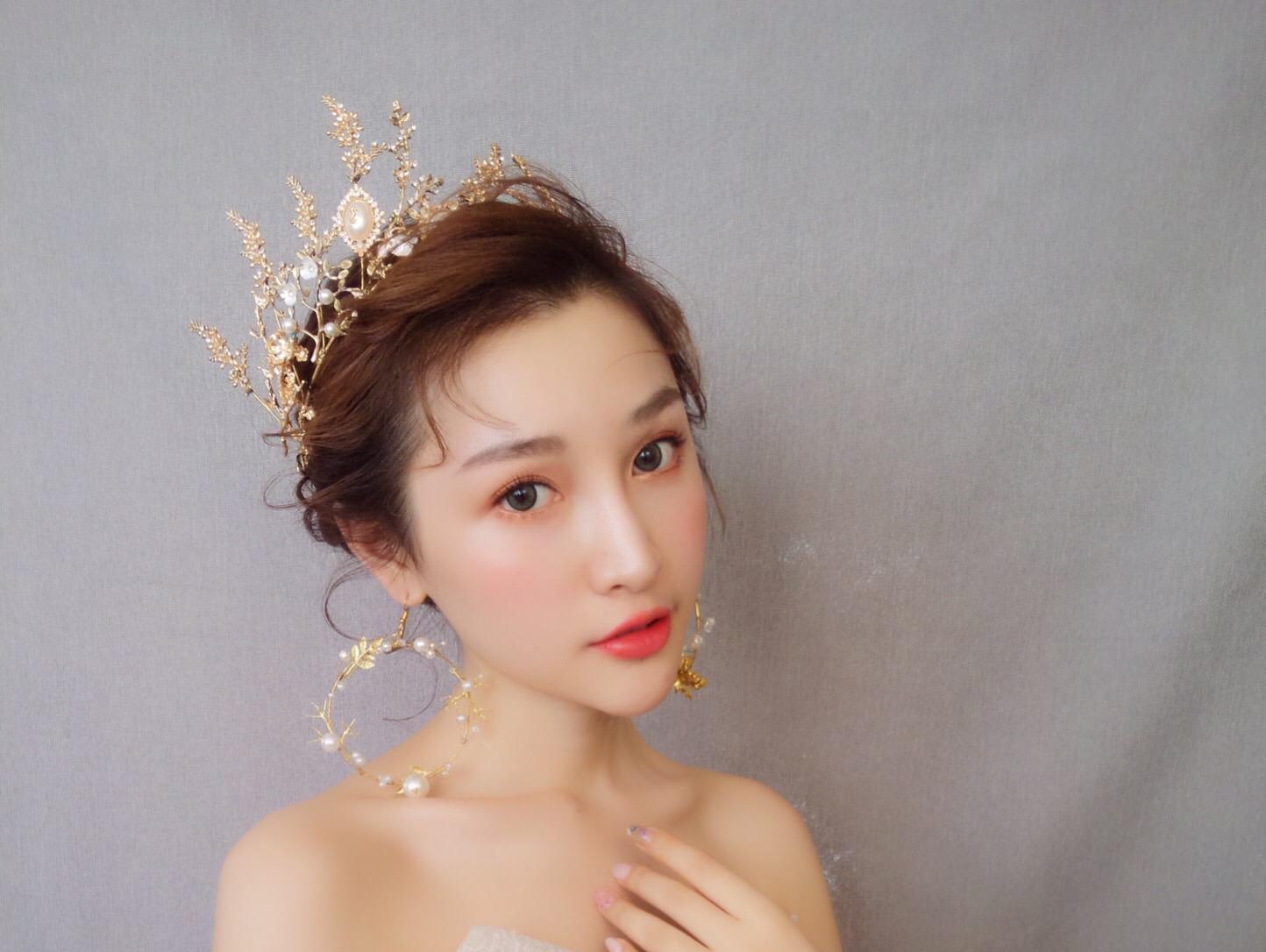 【早妆】  妆面+唯美造型一个