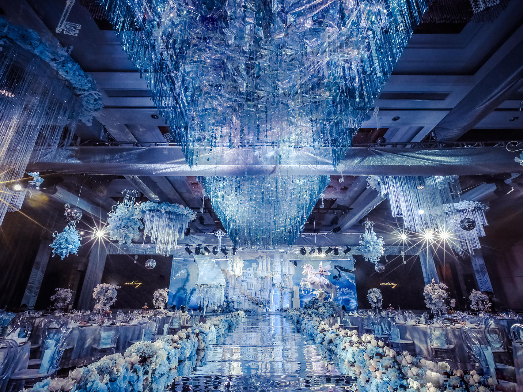 【山丹丹婚礼】套餐 蓝色童话城堡 18年大热