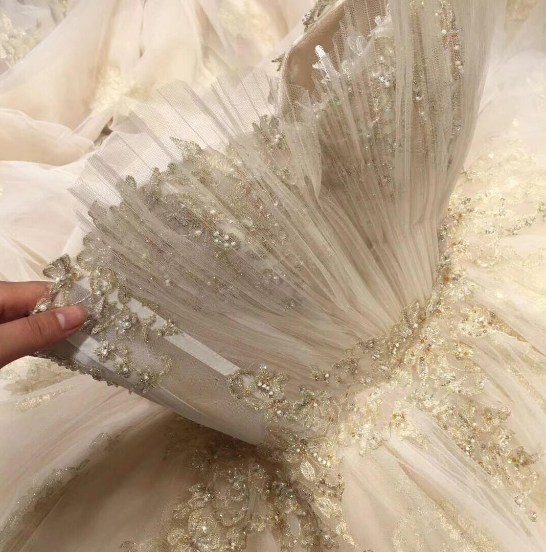【都曼婚纱】超美贝壳抹胸婚纱限量抢购 出售