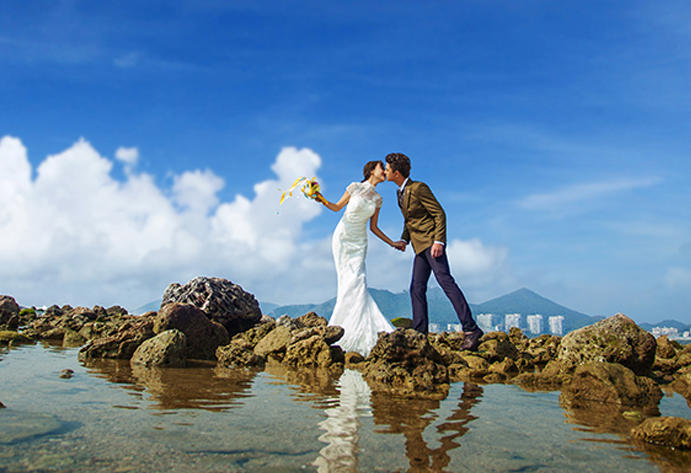 3999“羅曼蒂克”婚紗套系