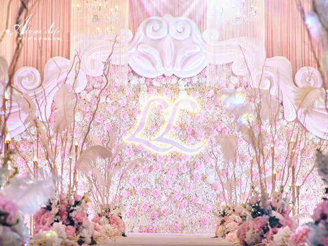 【伊贝紫】粉色唯美童话婚礼