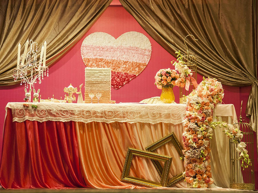 苏州一生一世婚礼--粉色轻奢、少女心婚礼布置