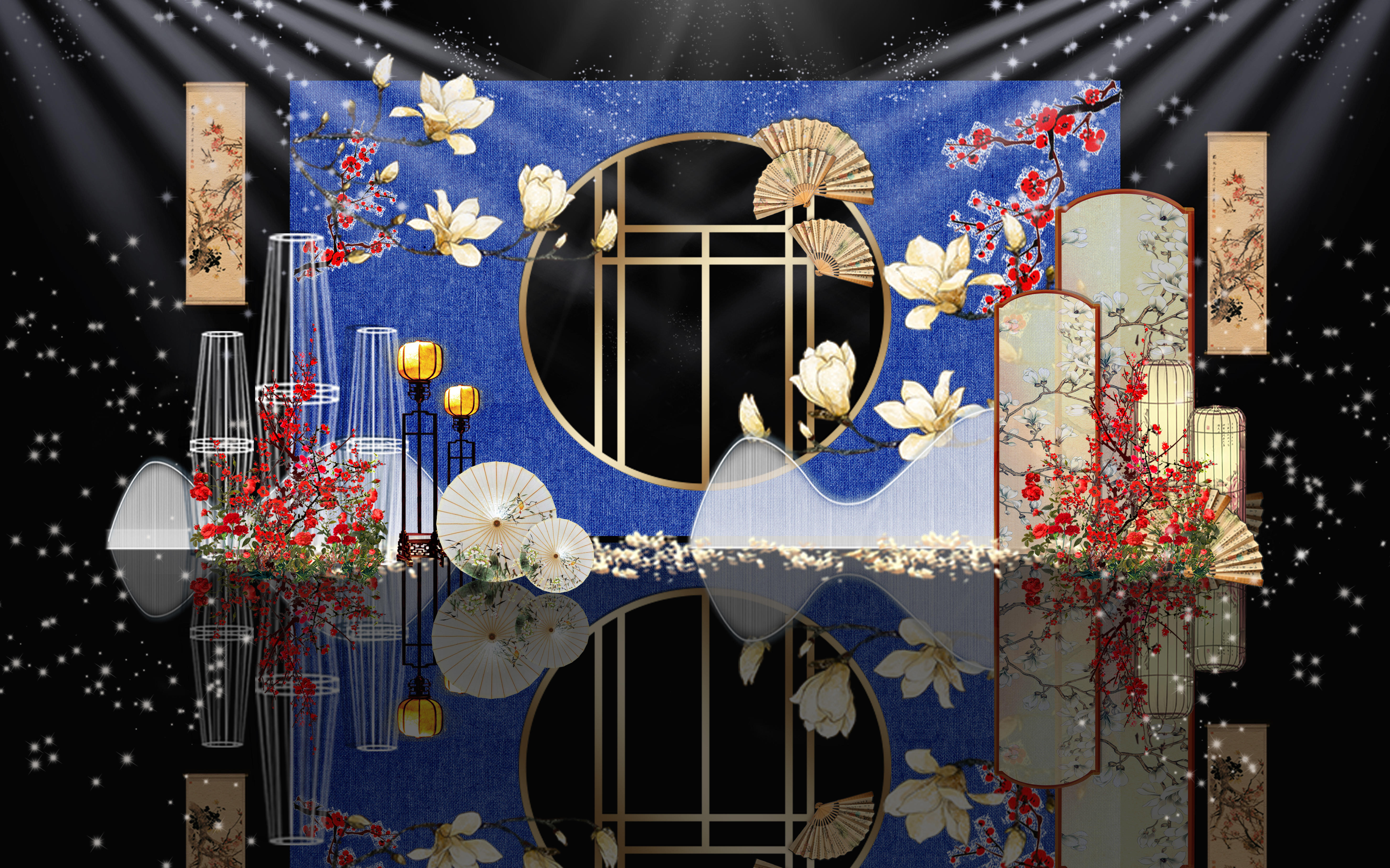 初心·未来婚礼 | 蓝色古风中式婚礼