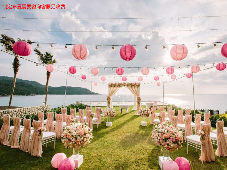 海外婚礼泰国普吉岛草坪平台婚礼
