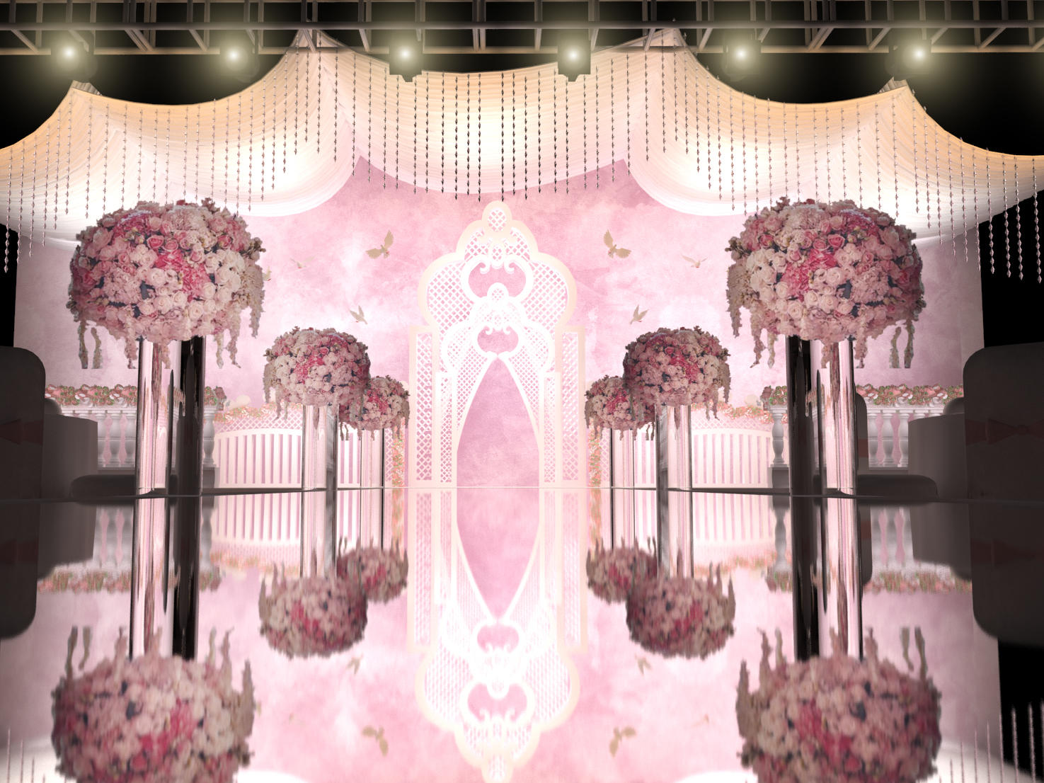 【年度热卖】超值主题婚礼  粉色浪漫春暖花开