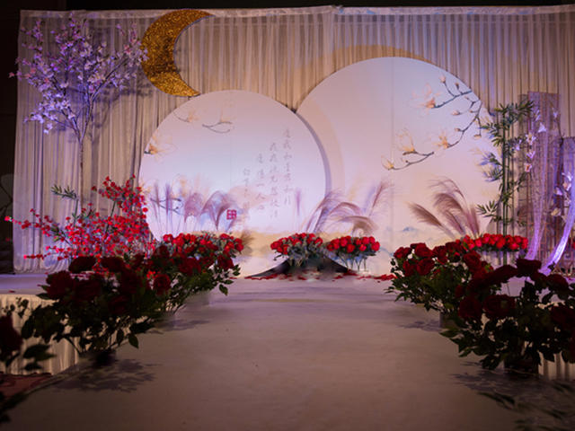 中式婚禮《圓緣》愿我如星君如月，夜夜流光相皎潔。
