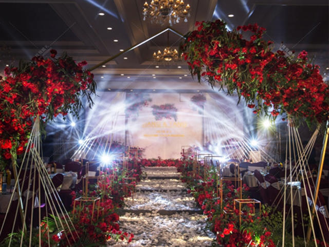 【玛芮婚礼】你的颜色+红金色系婚礼