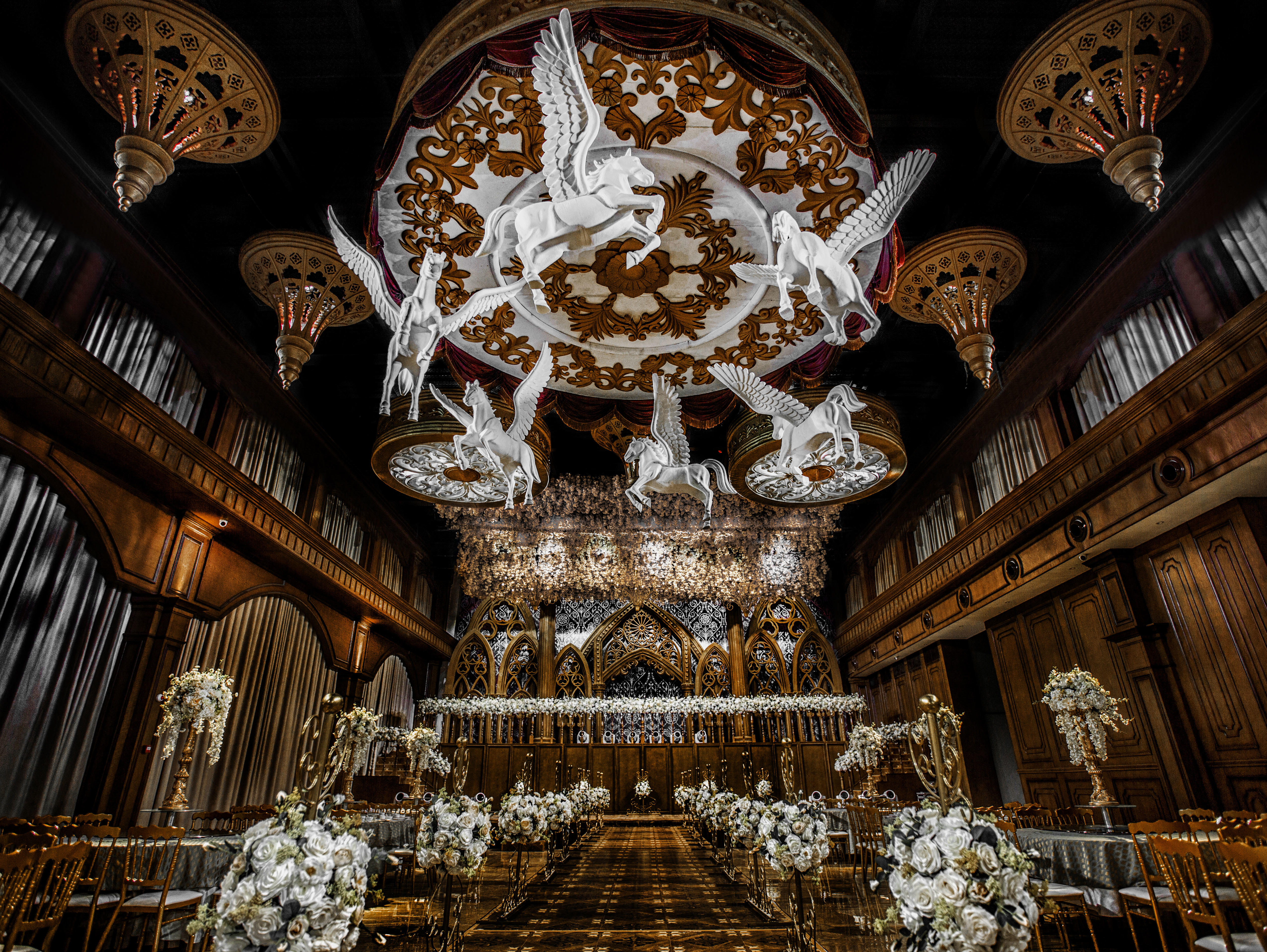 欧式巴洛克沉浸式婚礼主题酒店