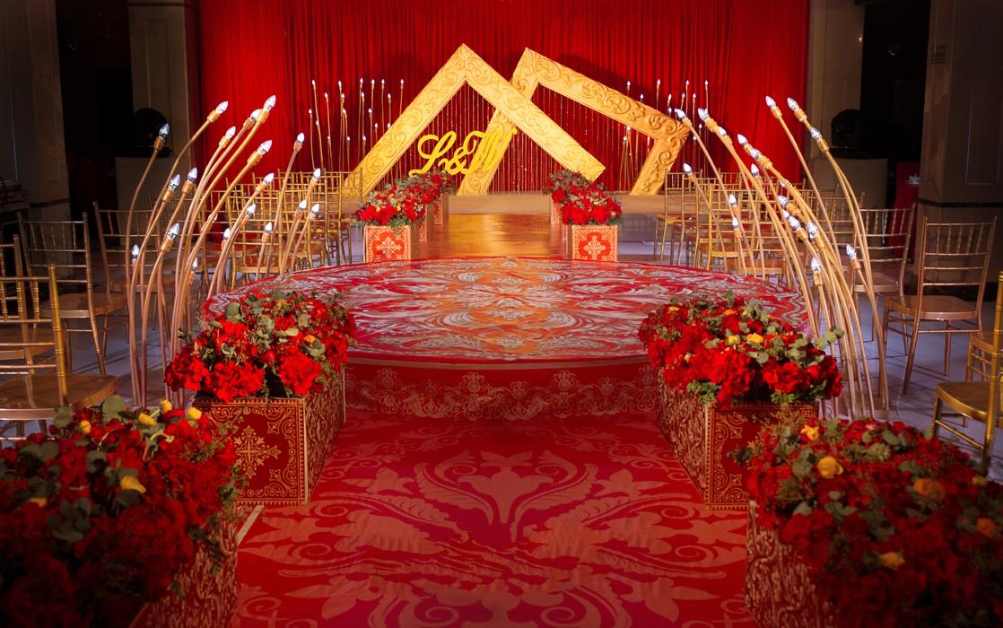 红金撞色奢华大气婚礼《溢彩》