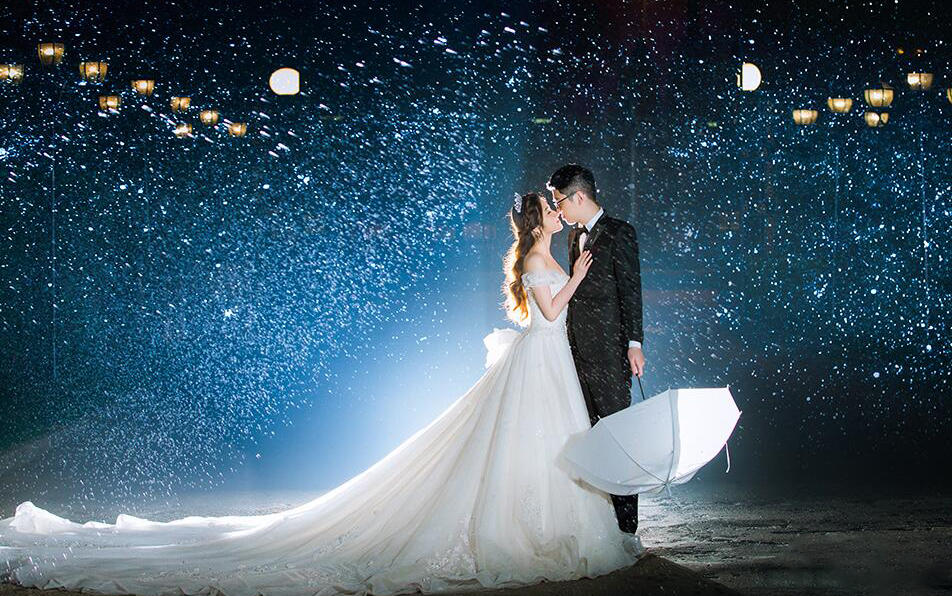  梦幻精灵 系列  婚纱照也可以这么仙儿