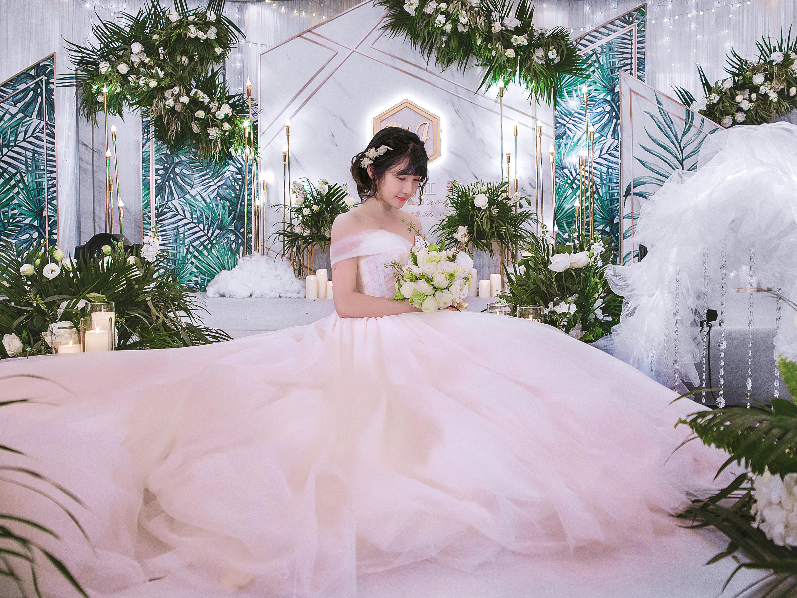 【安小静婚礼定制】LOOK绿克