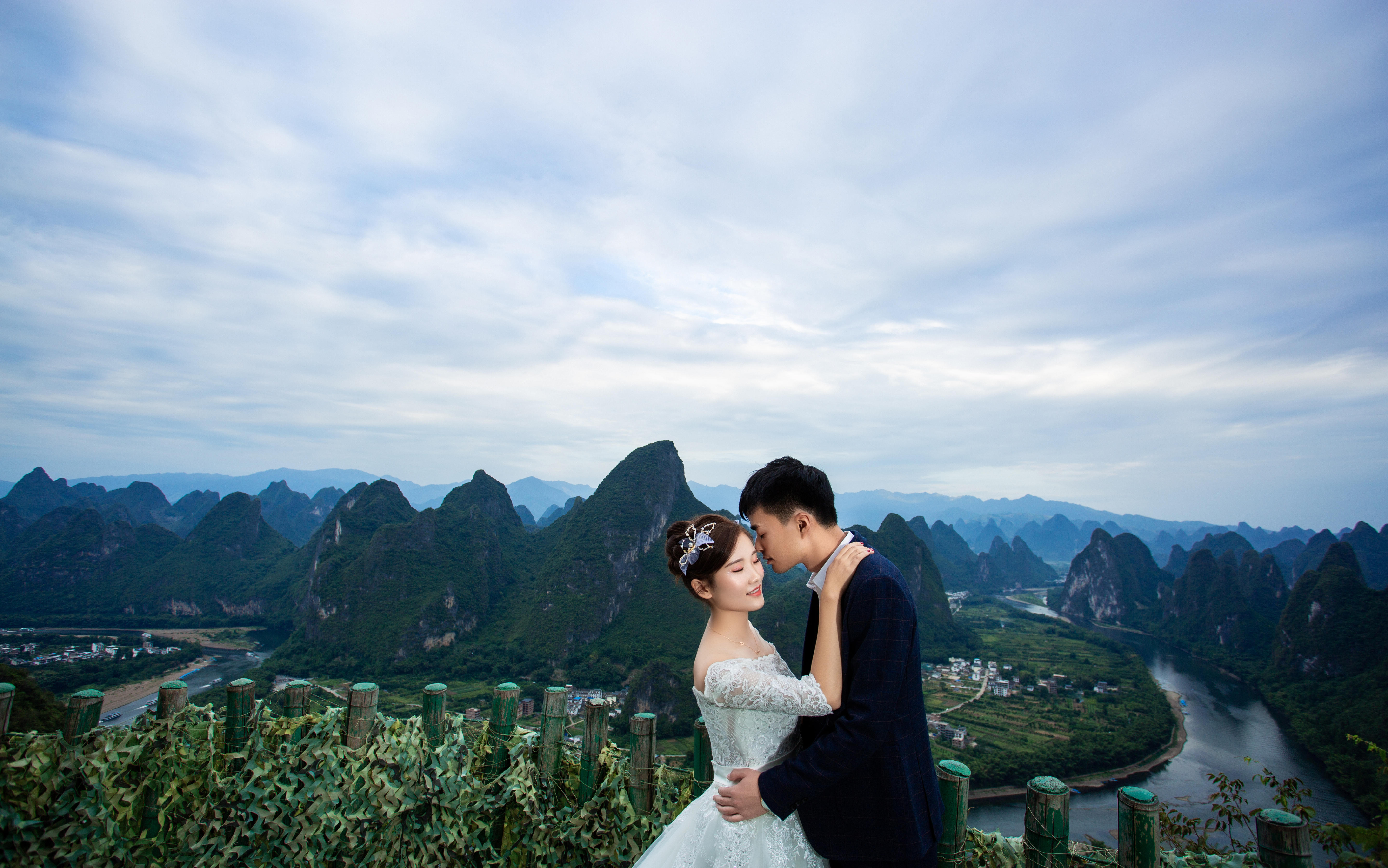 桂林慕礼摄影经典山水婚纱照