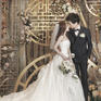 【鹿小姐婚礼中心】|复古新中式一树繁花婚礼送婚纱