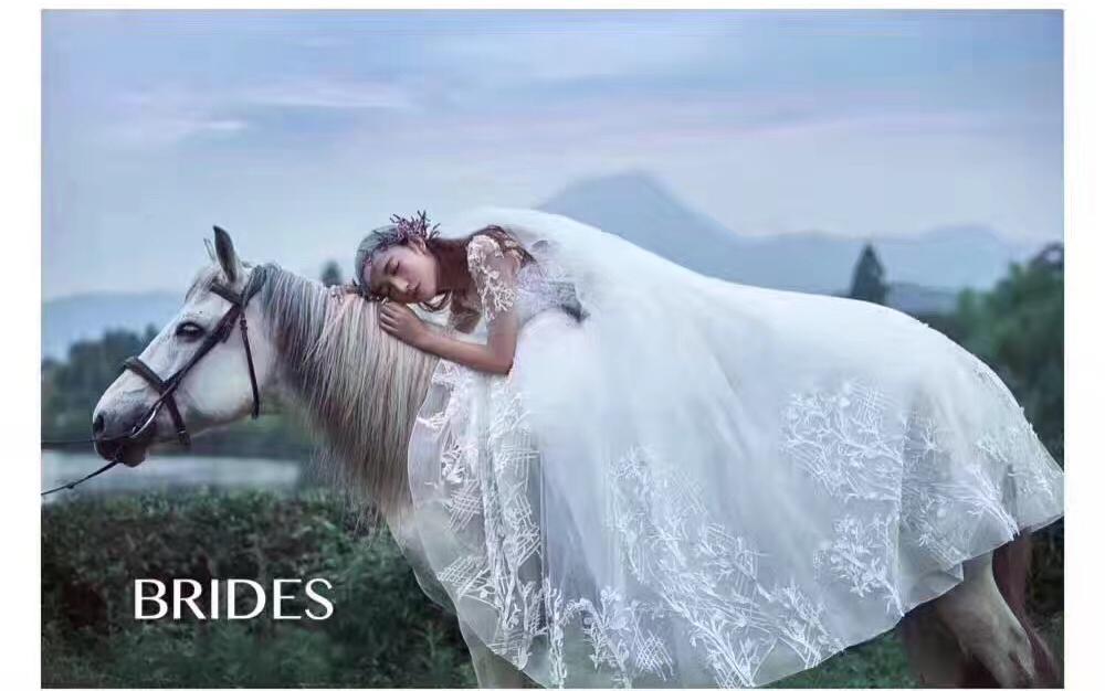 [2018新款人]主纱+秀和服+敬酒礼服+伴娘服