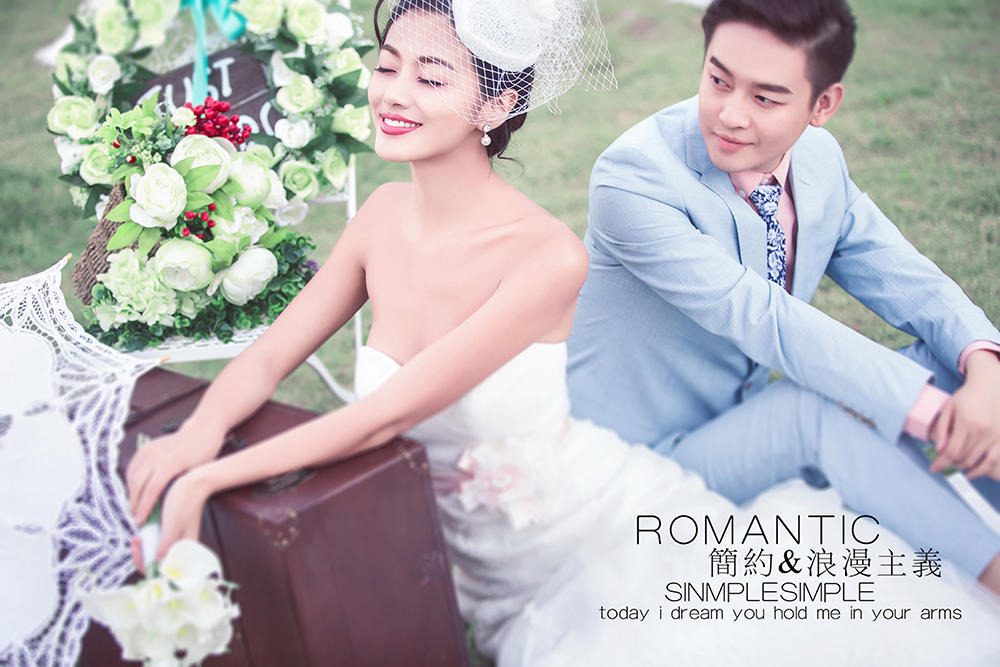 極簡婚紗，低預(yù)算可以選，入門的婚紗照哦