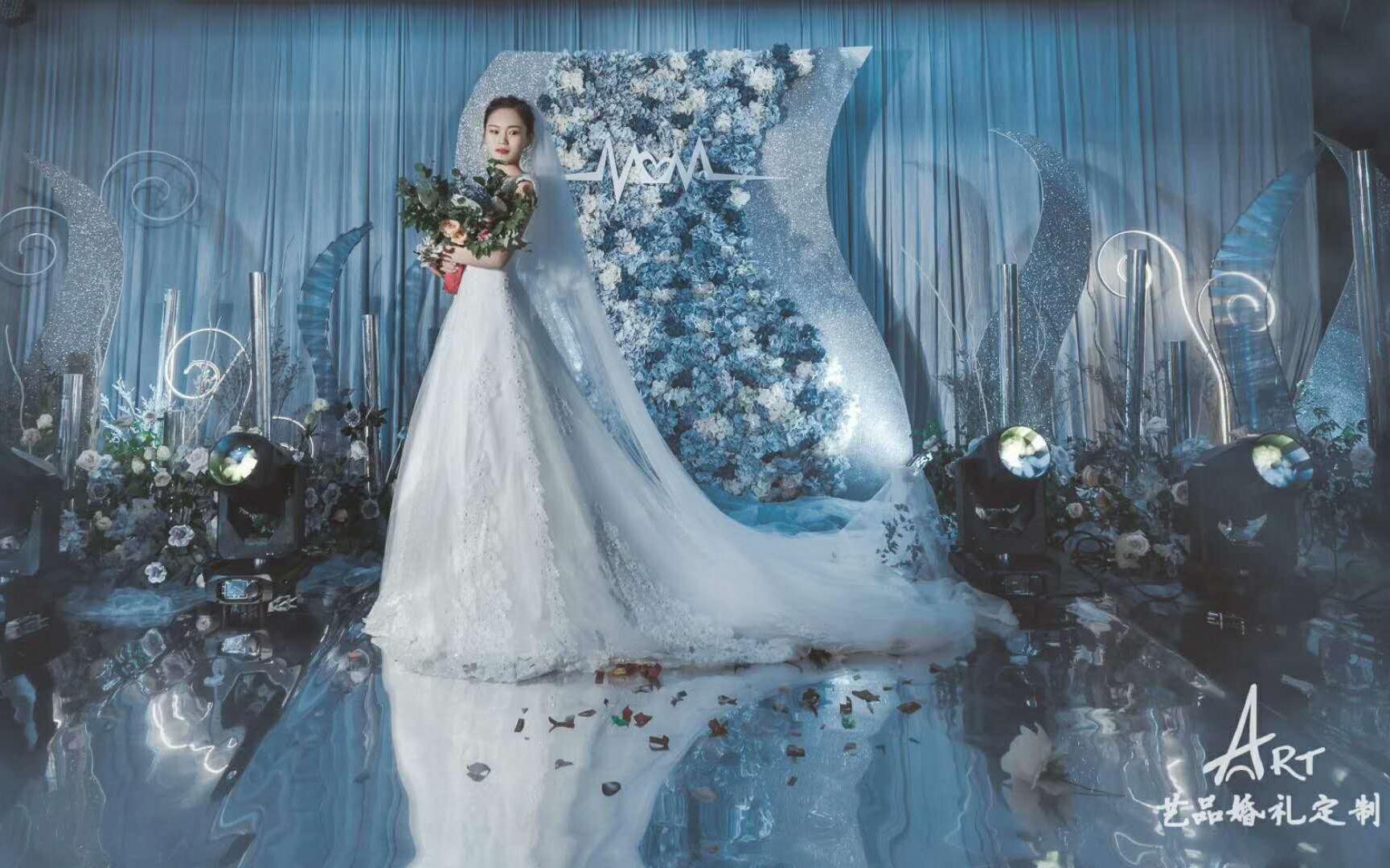 湖州艺品婚礼定制 仁皇花园 高贵紫香槟 梦幻主题
