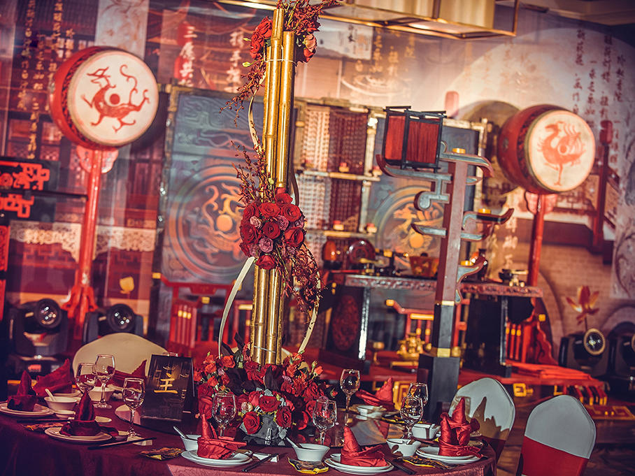 求君乐·鼓画丨DreamPark·唯美古风新中式