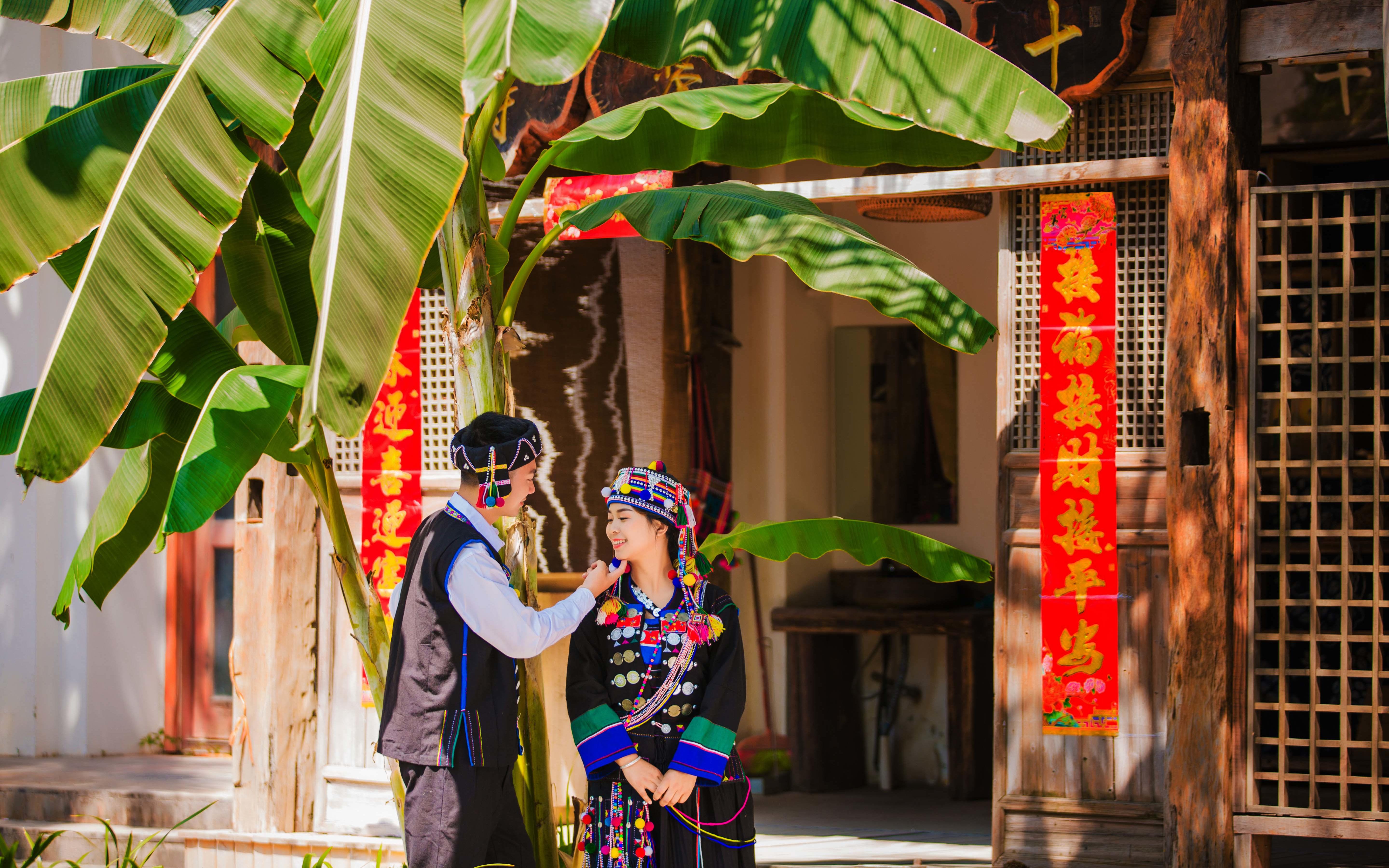 全外景4套衣服全外景化妆师全程一对一跟妆拍摄