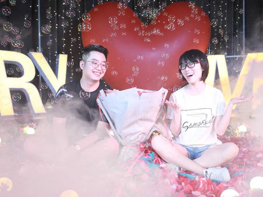 【天台求婚】求婚MV+浪漫布置+摄影摄像