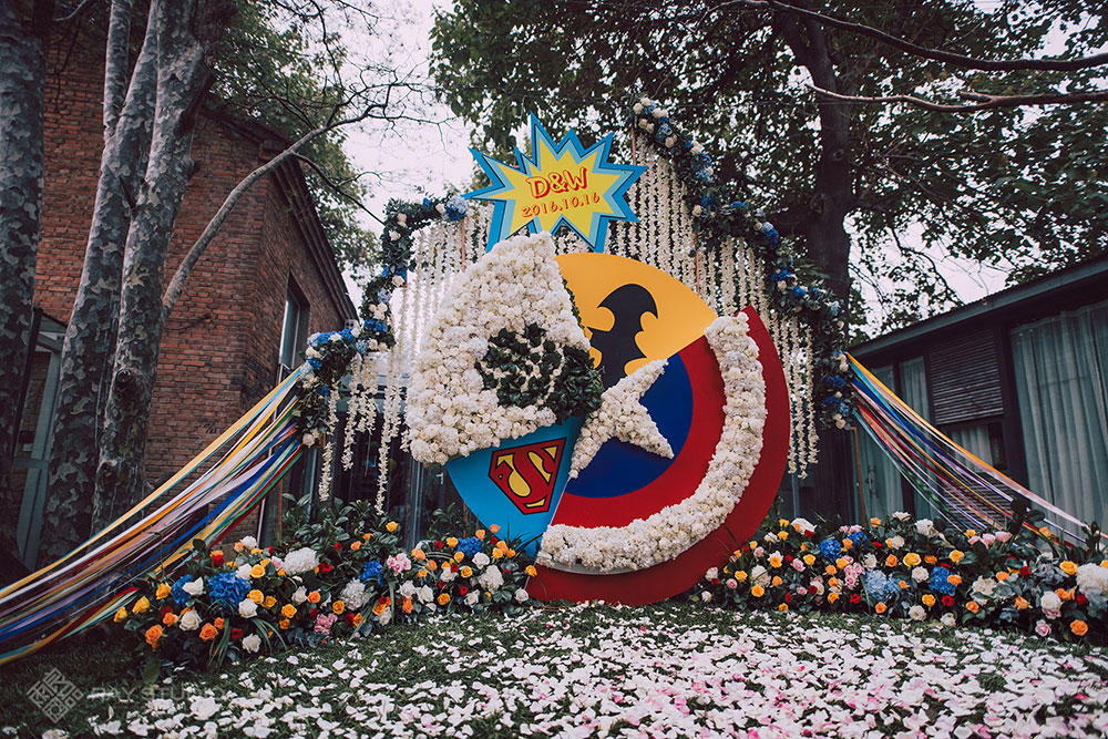 艾恩婚礼 | 超级英雄元素婚礼