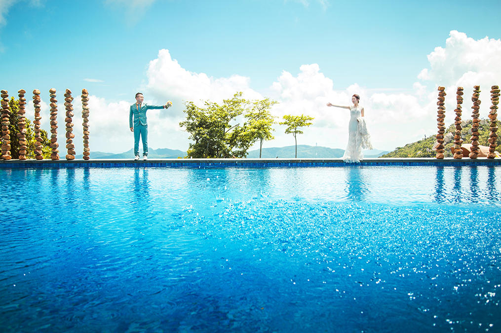 三亞羽諾印象婚紗攝影【海域中央】