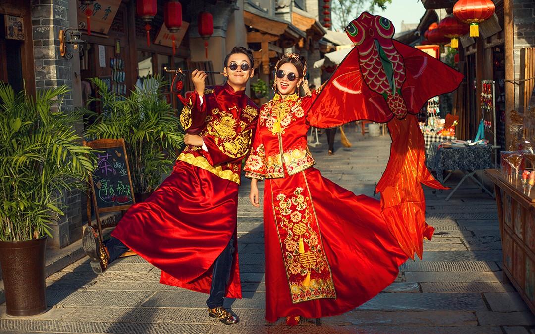 【新新娘】中国风 西府老街特色外景