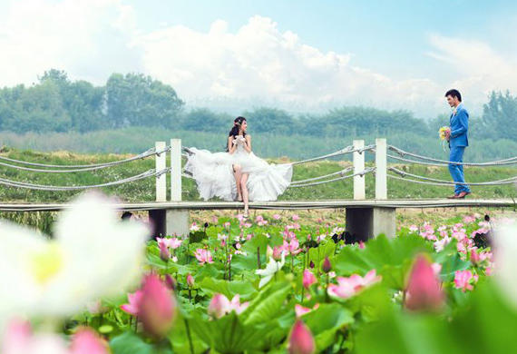 婚礼纪花海姑娘-遇见最美的自己