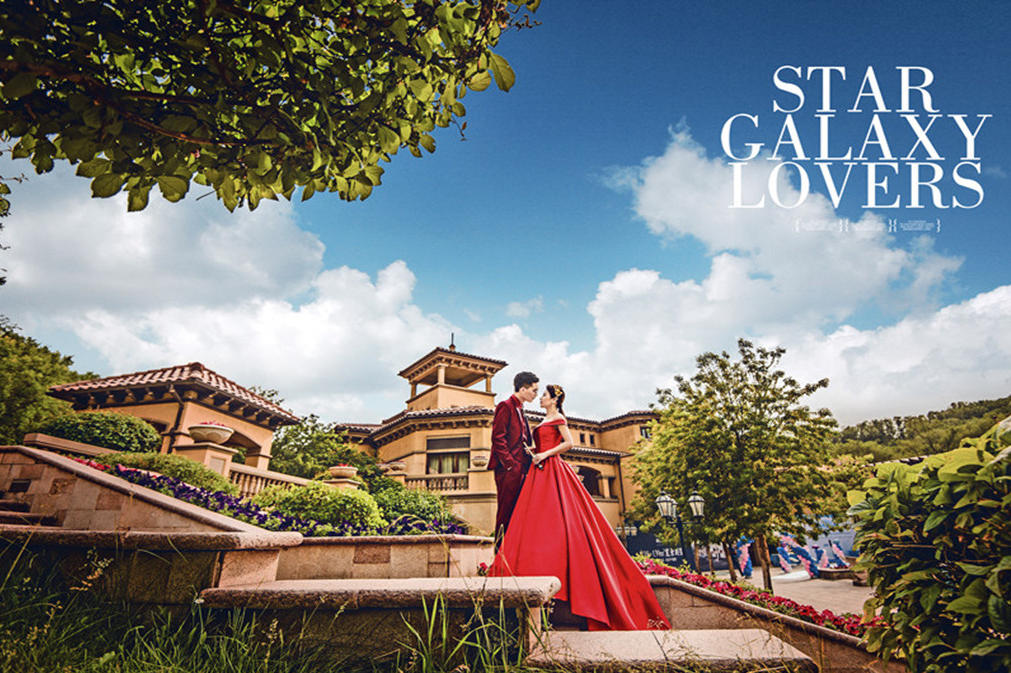 唯美韩式系列婚纱照 新疆特色外景8服8造