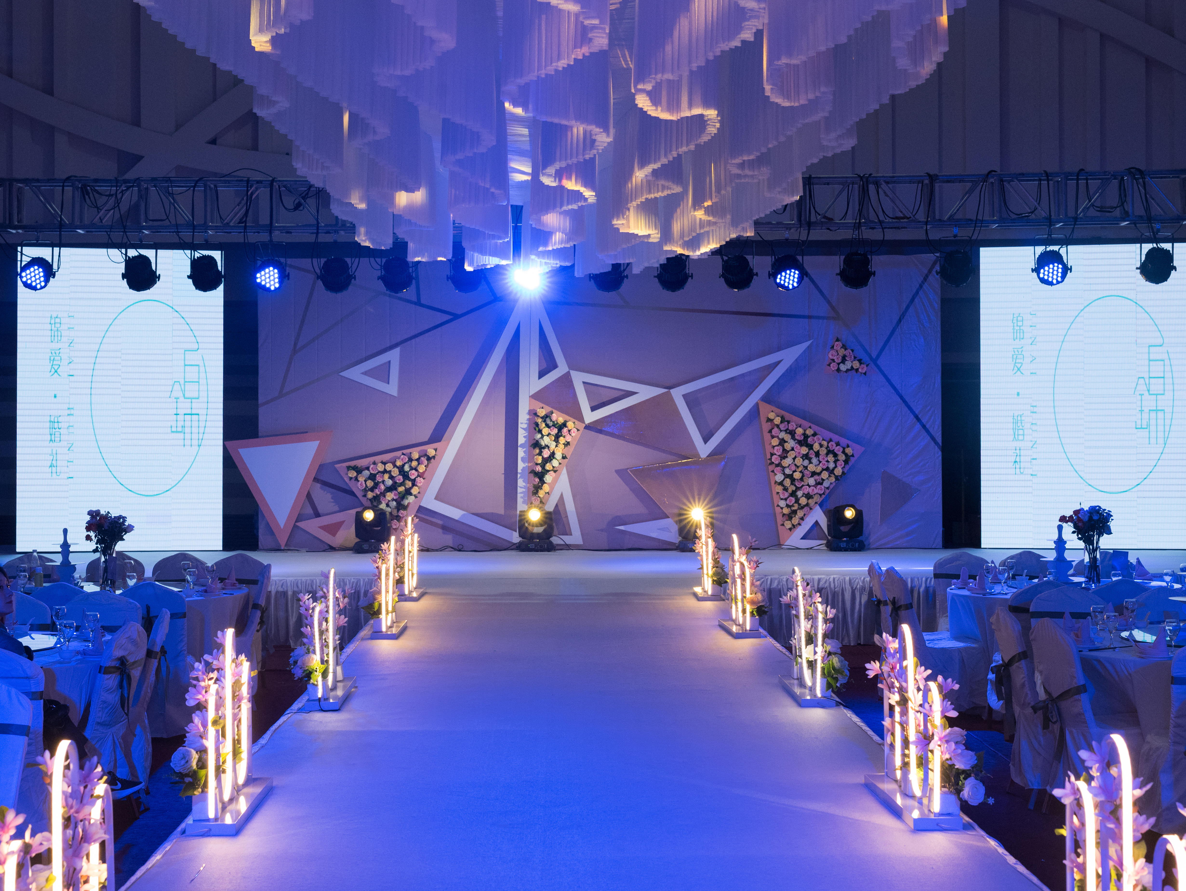 【锦爱出品】室内主题婚礼 · 柔情，心念