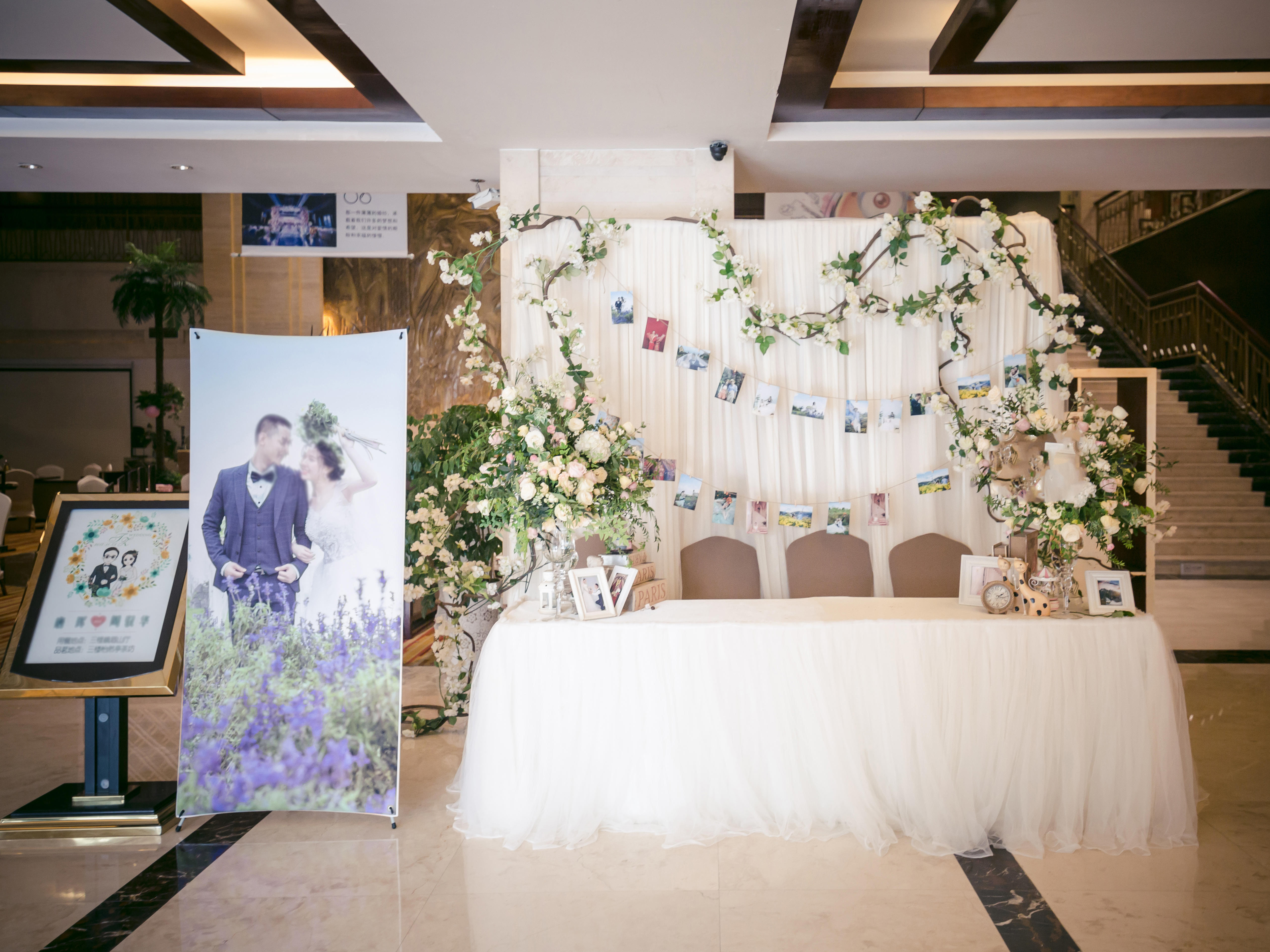 ATwedding︱白绿色婚礼 时尚简约