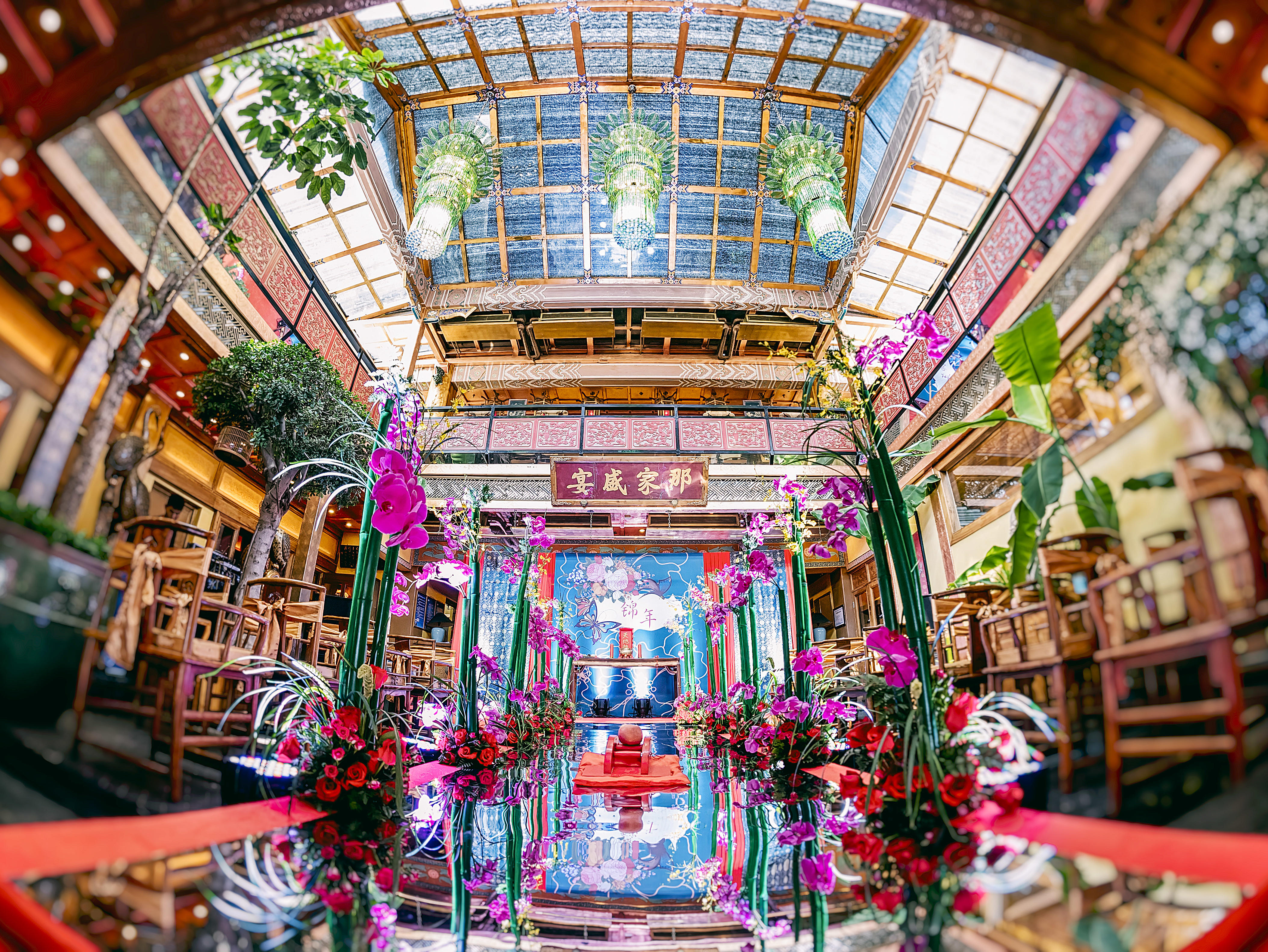 新中式撞色效果设计满分--《锦年》