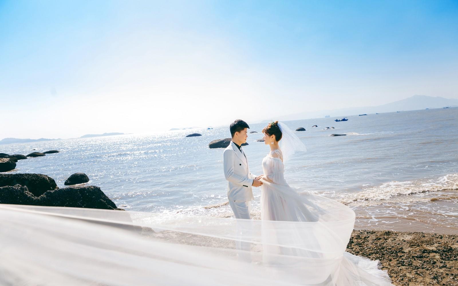 厦门拍摄海景鼓浪屿婚纱照
