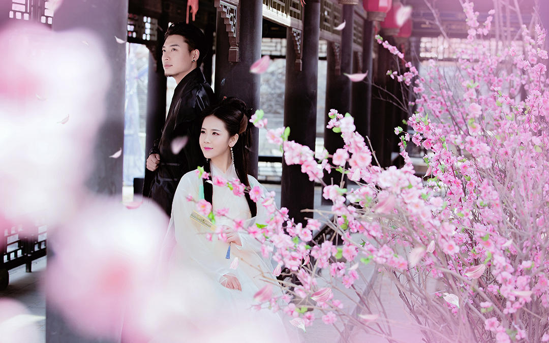 『十里桃花』—春风十里-不如你等你