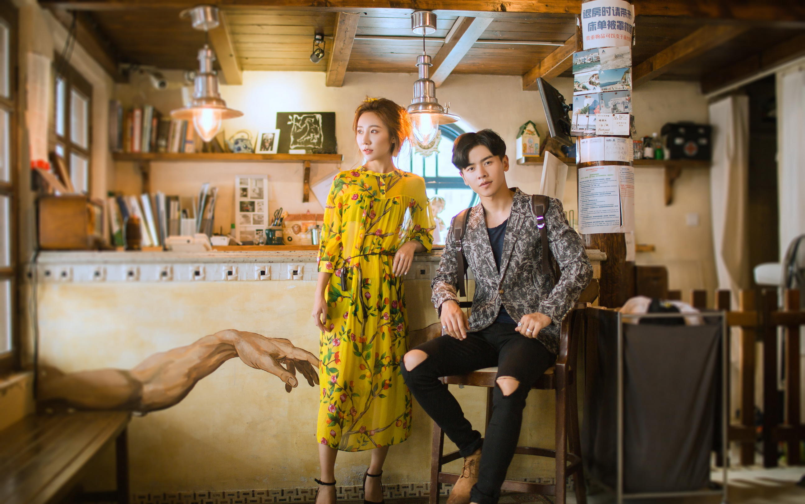 奔跑吧|大连定制婚纱照 we are 伐木累