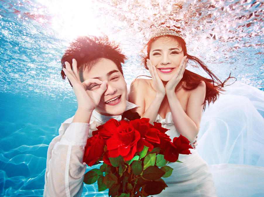 视觉摄影婚纱照_婚纱照风格(2)