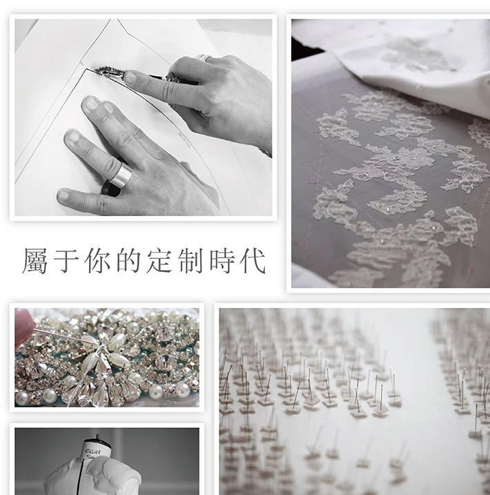 《20年设计款》秀和主纱敬酒新郎4套+伴娘服4套