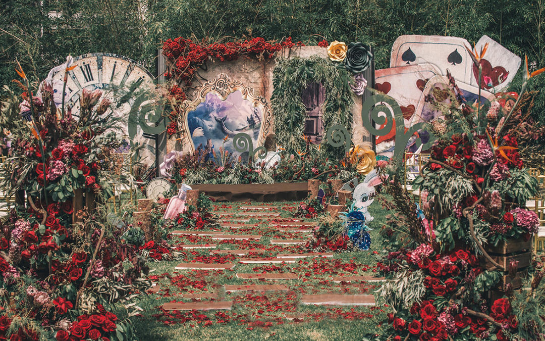 【sunny喜铺】室外魔幻主题婚礼