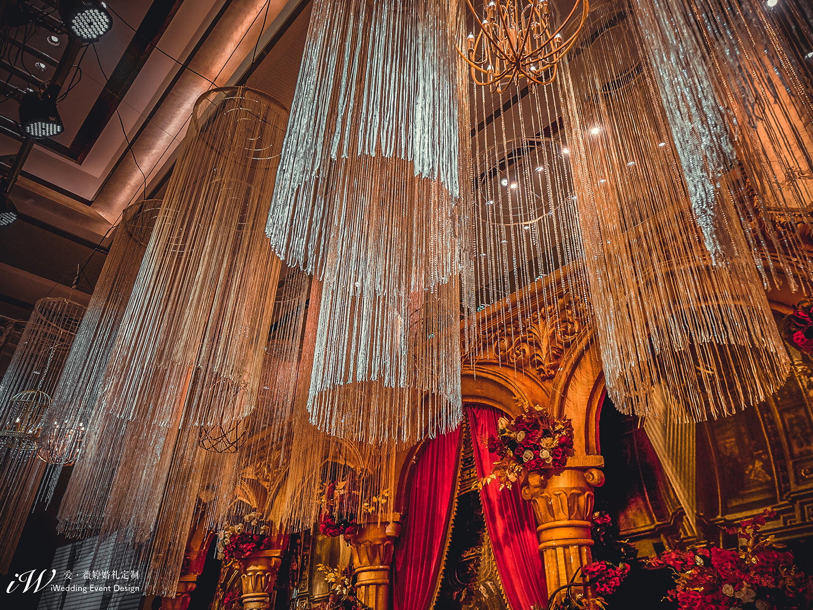 爱薇婷婚礼 | 哥德堡变奏曲 / 红金复古奢华