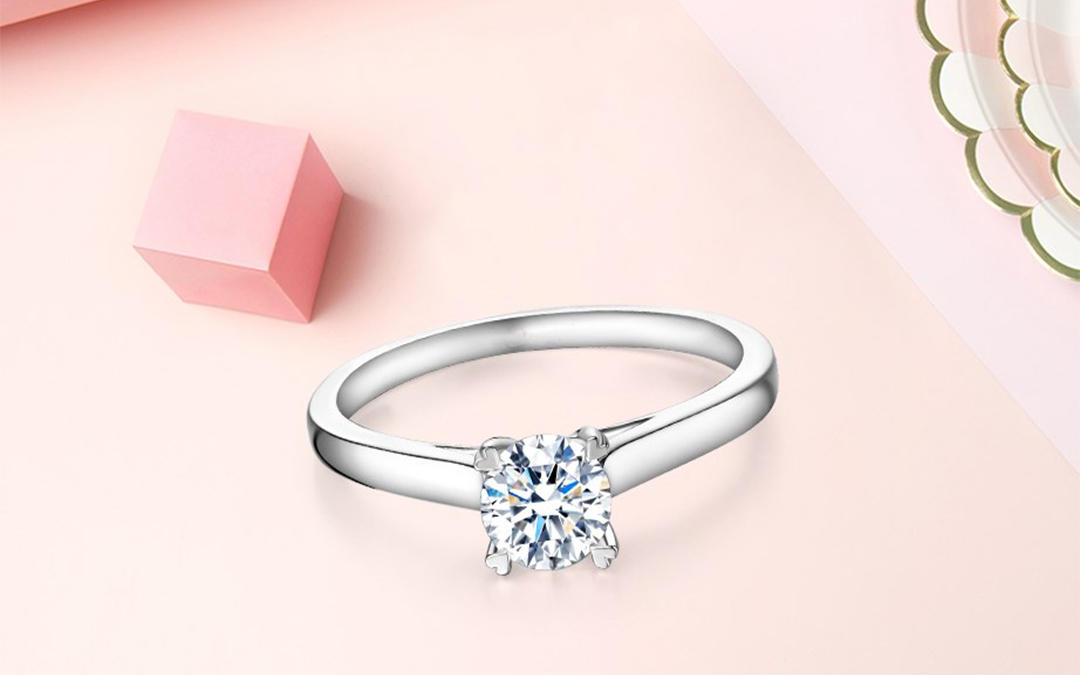 壹爱钻石订婚结婚钻戒——璀璨