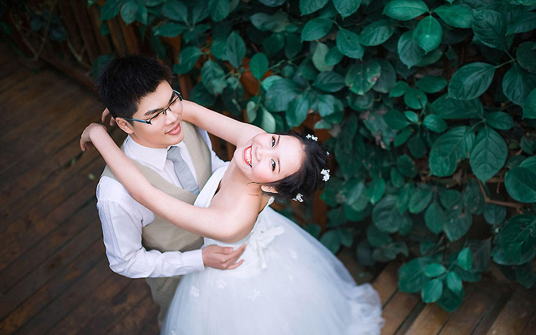 【纪绪原创】热带植物园婚照