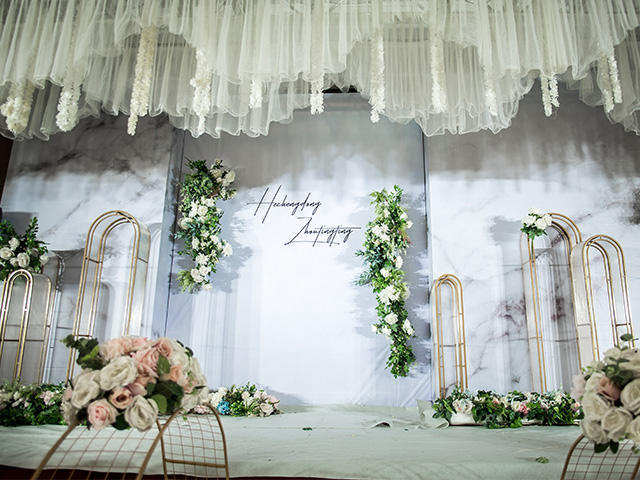 往后余生   白绿清新大理石