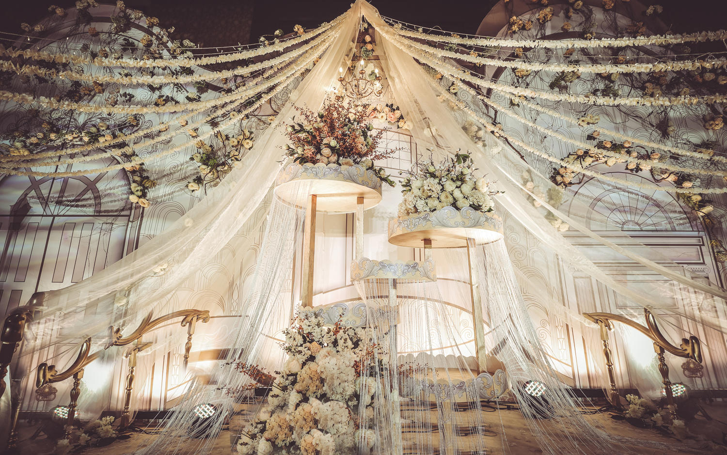 【超值轻奢】梦幻浪漫粉白色梦幻花园/6对1服务