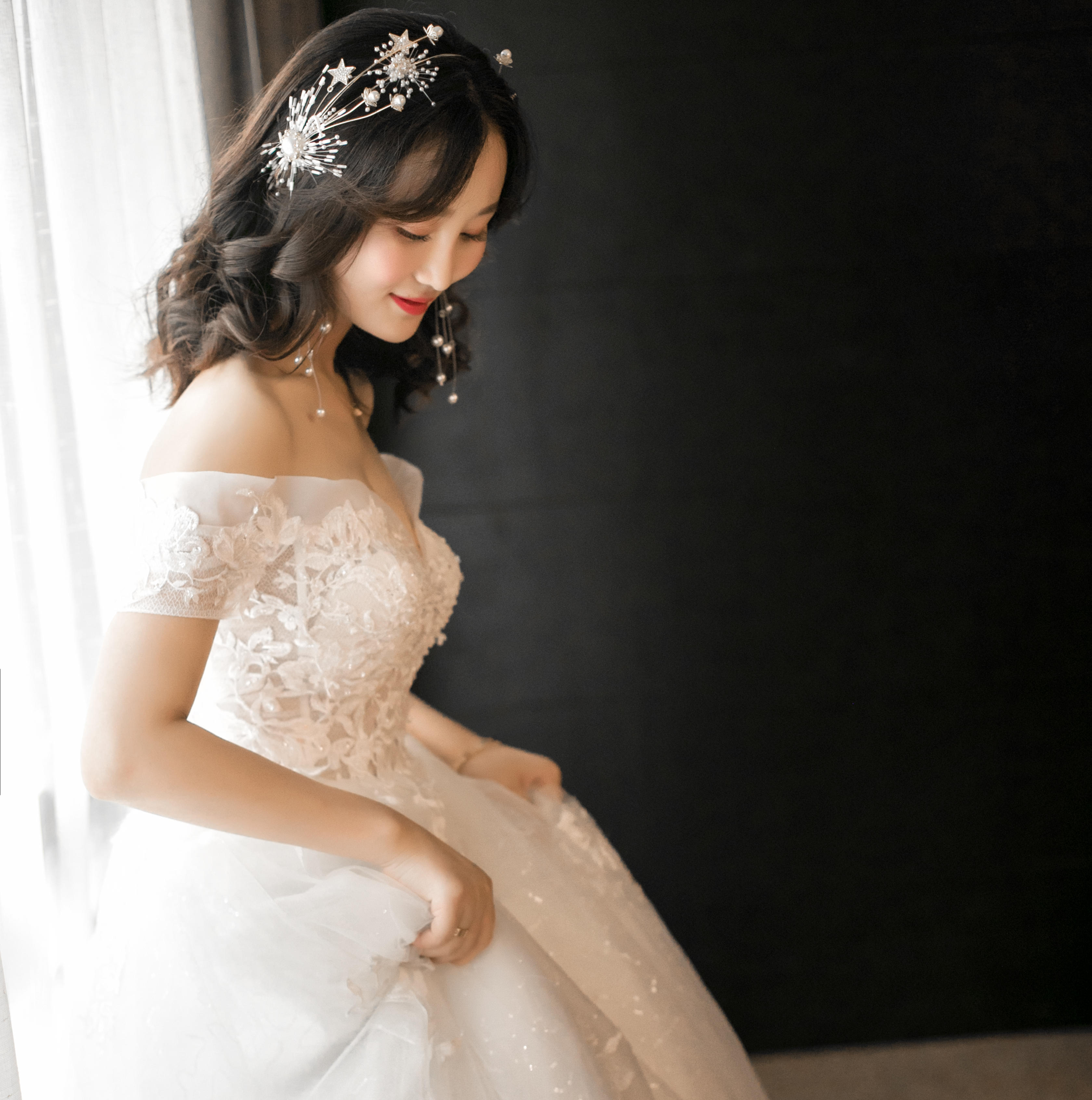 安娜 #超值组合#婚纱+敬酒服