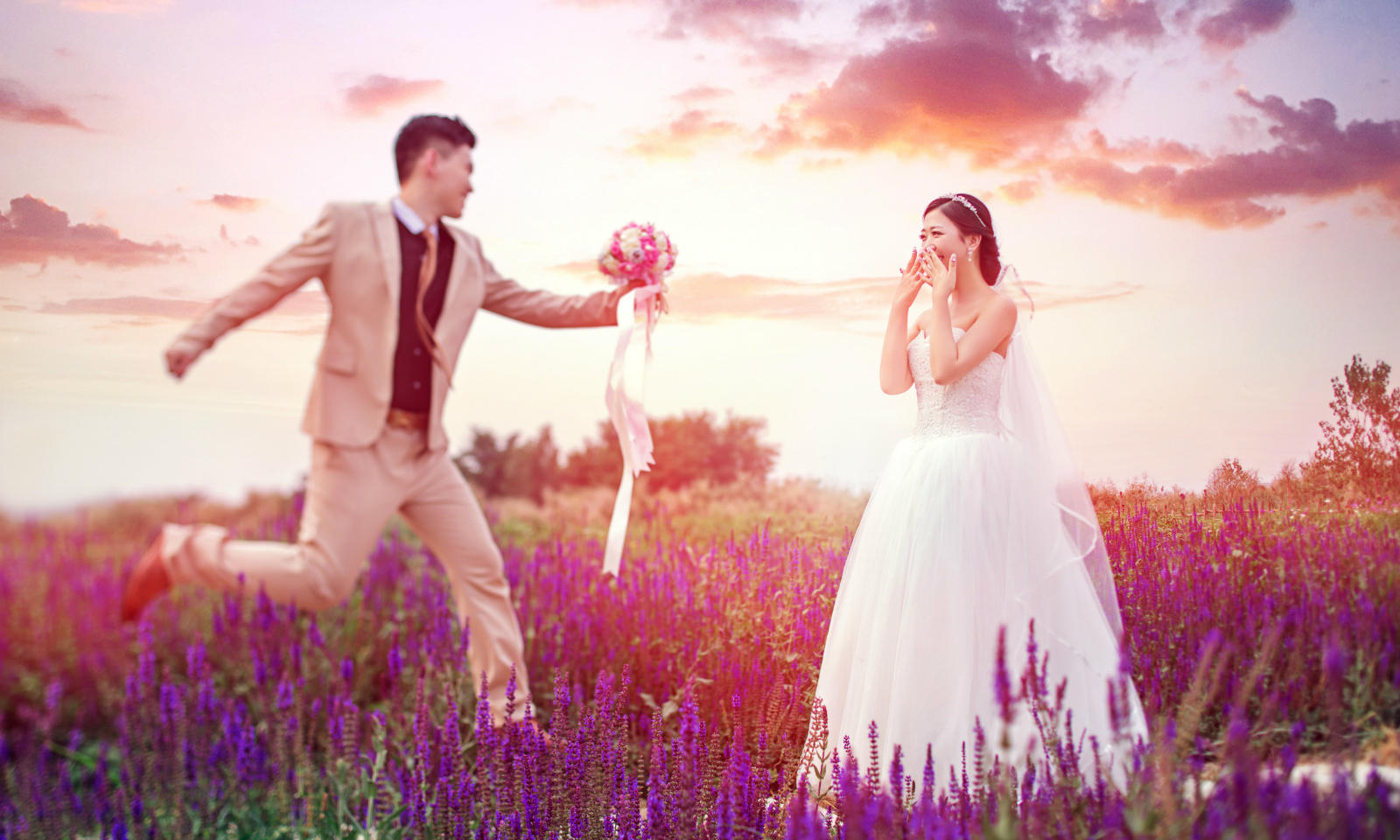 【客片·花海】孙先生&李小姐